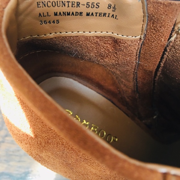 Chestnut Floral Peep toe booties - Picture 2 of 4